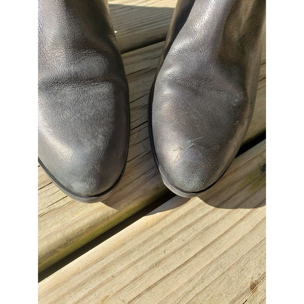STUART WEITZMAN 'KICKSTART" BLACK LEATHER boots size 9 - Picture 12 of 12